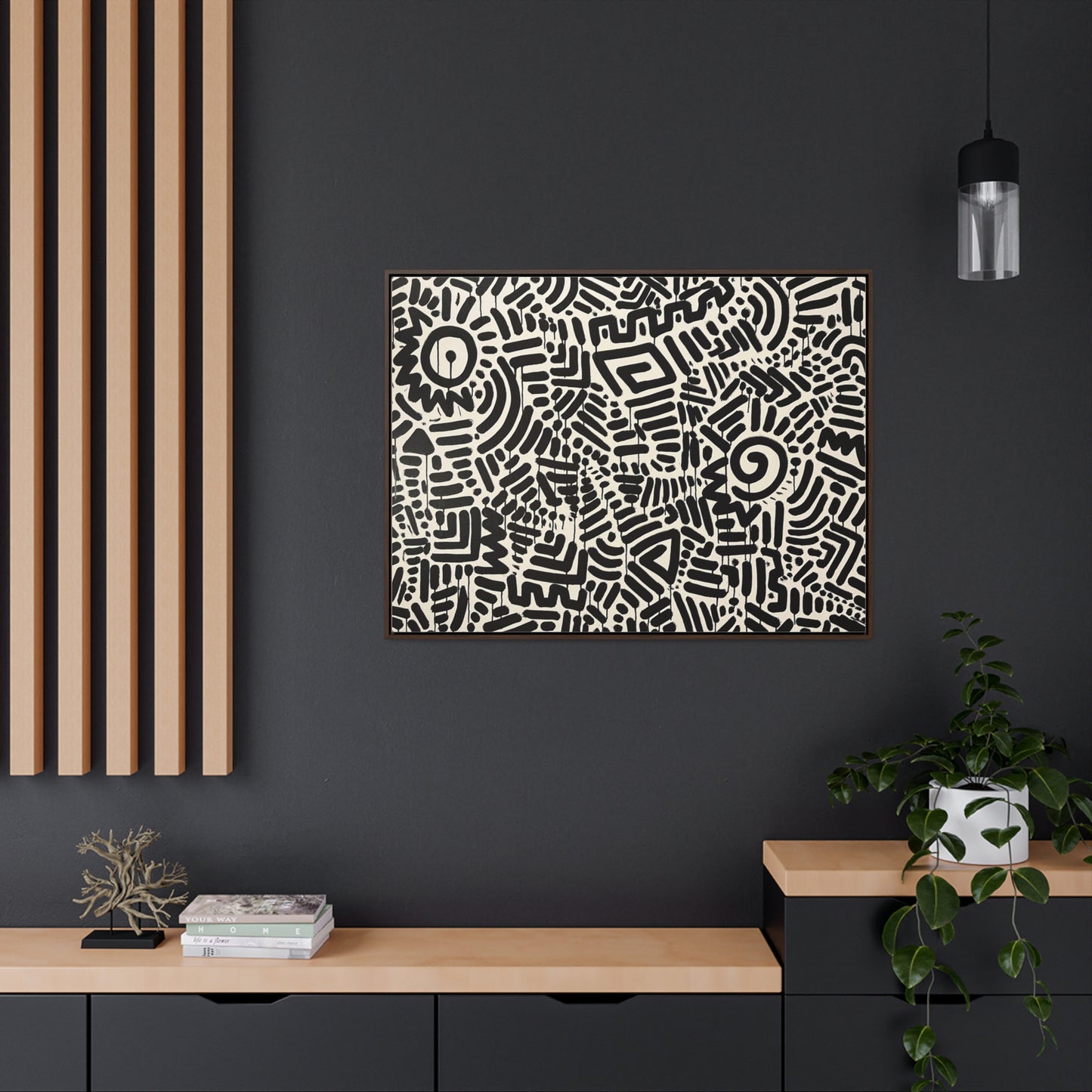 Ish by Ash PFC #1 Framed Gallery Canvas Wraps