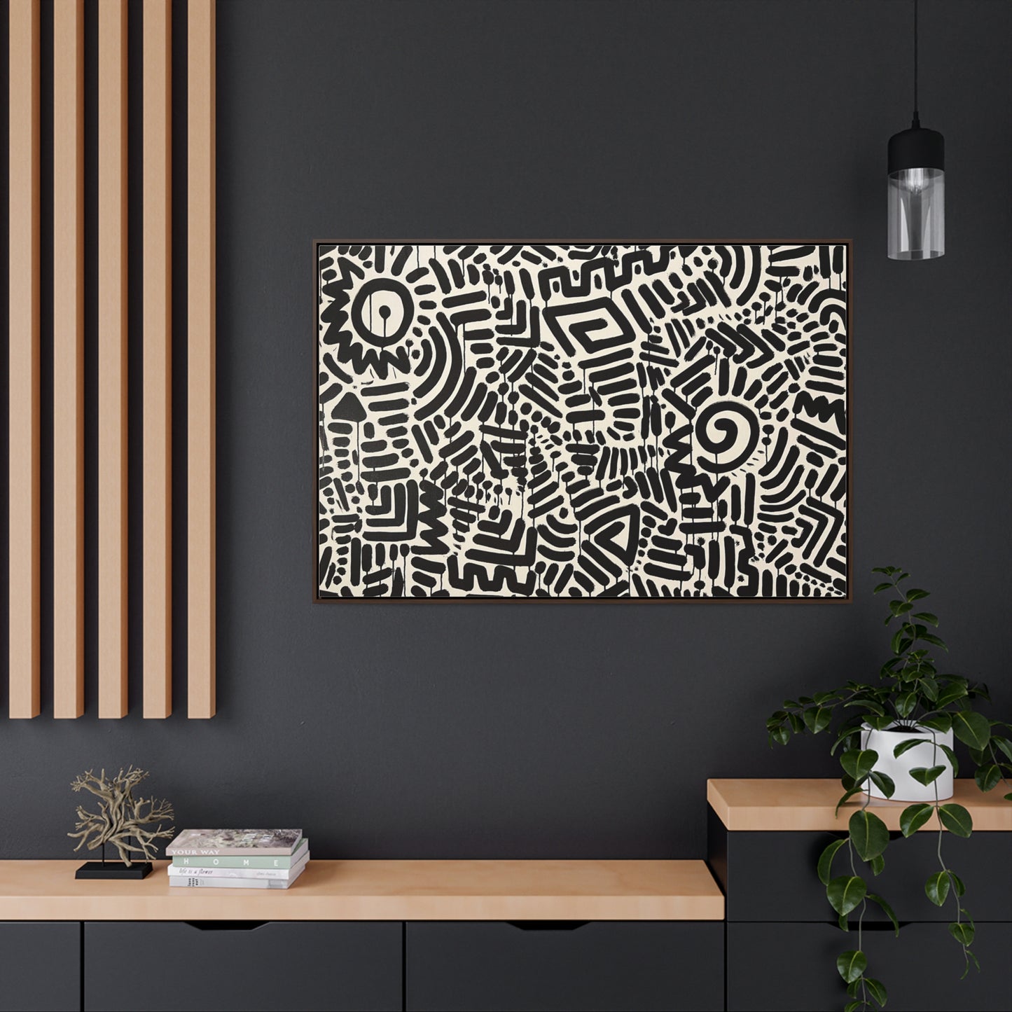 Ish by Ash PFC #1 Framed Gallery Canvas Wraps
